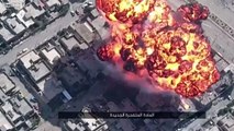 Terrifiante images des attaques à la voiture piégée à mossoul