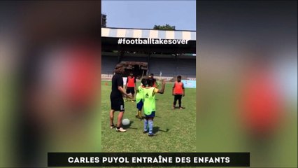 Carles Puyol entraîneur des jeunes, Ribéry en mode rebeu...