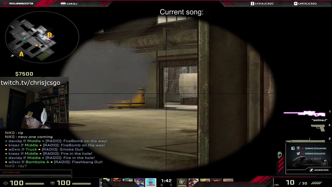 CS:GO -When you 1v1 Niko