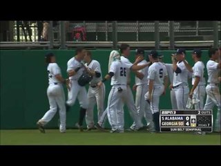 2016 Sun Belt Conference Baseball Championship: Georgia Southern vs South Alabama Game 11 Highlights