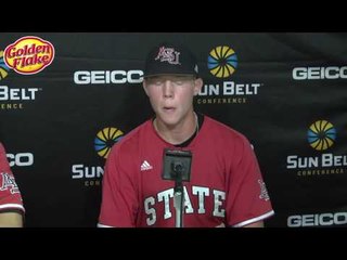 2016 Sun Belt Baseball Championship Game 10 Arkansas State Press Conference