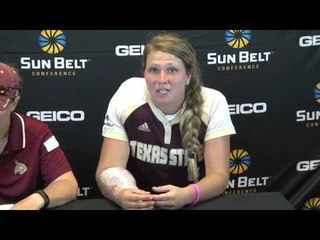 2016 Sun Belt Softball Championship:  Game 6: Texas State  Press Coference