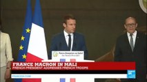 Emmanuel Macron in Mali: French President addresses French Troops
