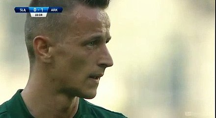Mariusz Pawelec Goal HD - Slask 1-1 Arka 19.05.2017