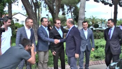 Dışişleri Bakanı Çavuşoğlu Alanya'da
