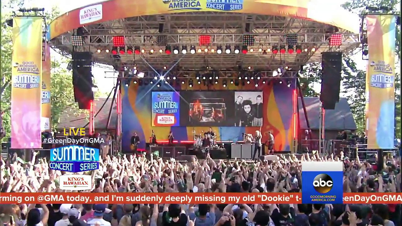 Good Morning America: Green Day - Know Your Enemy (2017)