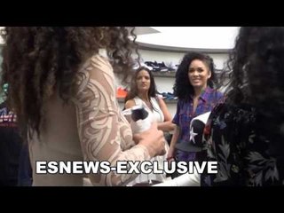Floyd Mayweather shopping in Las Vegas at 1 AM check it out EsNews Boxing