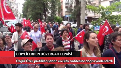 CHP’li Özel’den yürüyüş güzergahı tepkisi