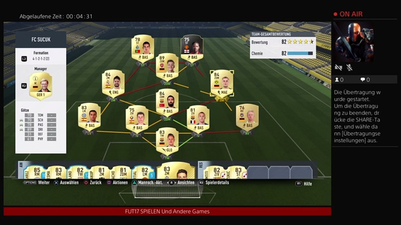 FUT 17 SPIELEN MIT PACKS (8)