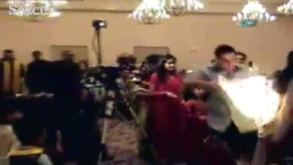 Nedimeyi yanmaktan böyle kurtardı