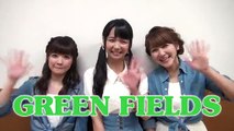 新ユニット『GREEN FIELDS』自己紹介