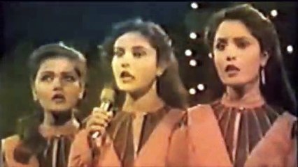 shabana. beena. nerissa_ rim jhim parhe pohaar Benjamin Sisters