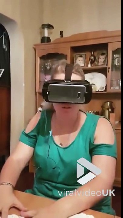 Quand tu fais face à tes pires peur en réalité virtuelle... Flippant non!