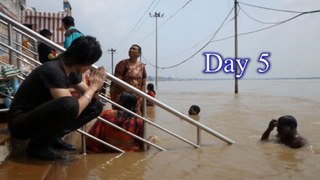 India trip,d5,Japan host,Haridwar,Delhi,Sleeper train,Night.インド旅行