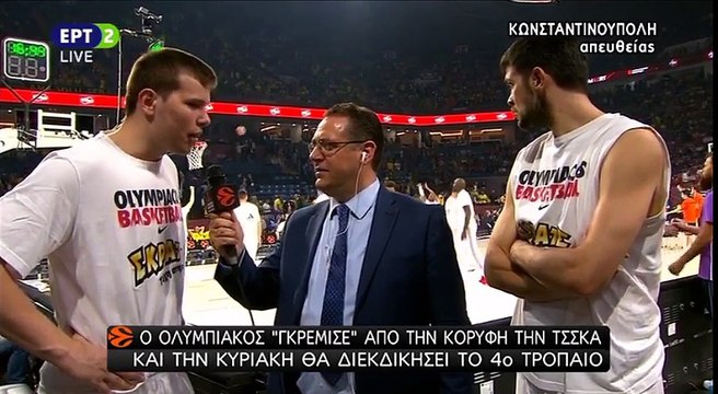 Δηλώσεις Αγραβάνη και Παπανικολάου - ΤΣΣΚΑ Μόσχας 78-82 Ολυμπιακός 19.05.2017