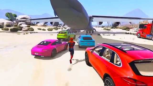 Бесстрашный Спайдермен & Молния Маквин & Самолеты и Машинки , веселый мультик игра для детей