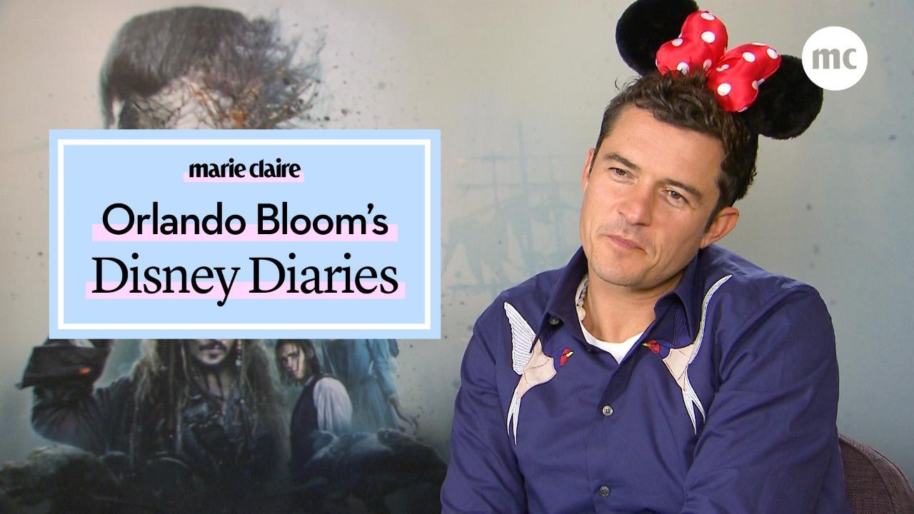 Marie Claire - Orlando Bloom's Disney Diaries