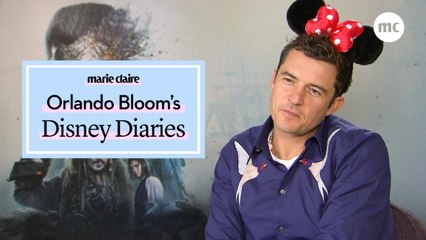 Marie Claire - Orlando Bloom's Disney Diaries