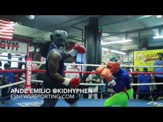 Shawn Porter Spars HEAVYWEIGHT