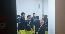 Aziz Yıldırım Fenerbahçe-Real Madrid Maçı Öncesi Soyunma Odasına İndi