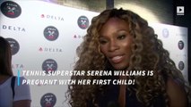 She's glowing! Serena Williams shows off her baby bump on Instagram