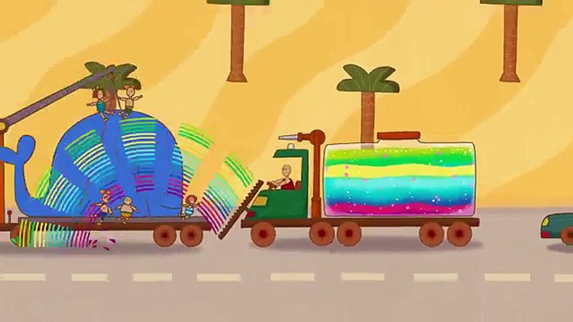 ⁣МАШИНКИ - сериал для мальчиков. Поливальная машина. Мультики для детей