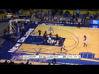 2016 Sun Belt Basketball Championship: Women's Semifinal Highlights UL Lafayette vs. Little Rock