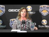 2016 Sun Belt Basketball Championship- Women's Game 2 Press Conference Troy vs South Alabama