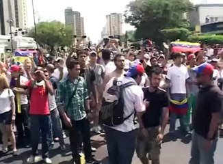 REPRESION POLICIA REGIONAL DEL ZULIA MARCHA OPOSITORA EN MARACAIBO