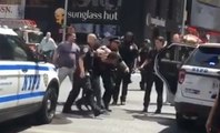 Police March Man to Vehicle Following Times Square Incident