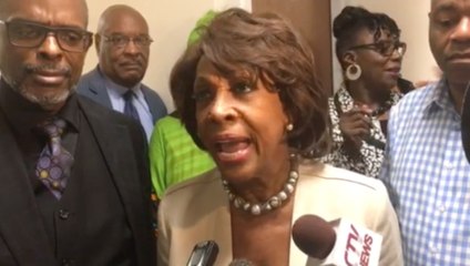 Rep. Waters rallies Maryland activists and church leaders to support Trump impeachment