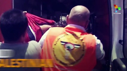 Israeli Settle Opens Fire On Palestinian Solidarity Protest