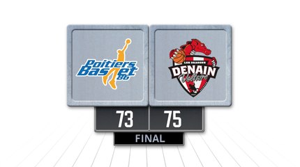 Basket, Pro B, J34 : Poitiers - Denain (2016-2017)