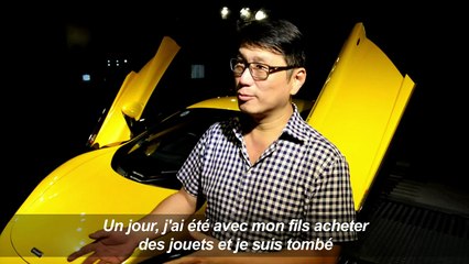 A Singapour, un distributeur automatique de voitures de luxe