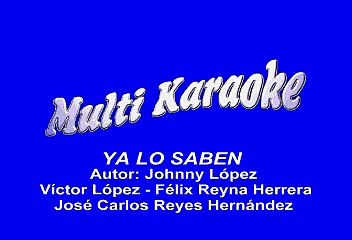 Crooked Stilo - Ya Lo Saben (Karaoke)