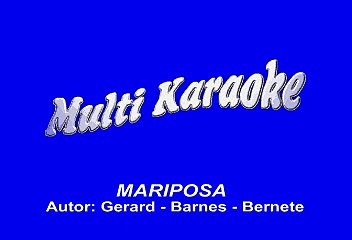 Danyel Gerard - Mariposa (Butterfly) (Karaoke)