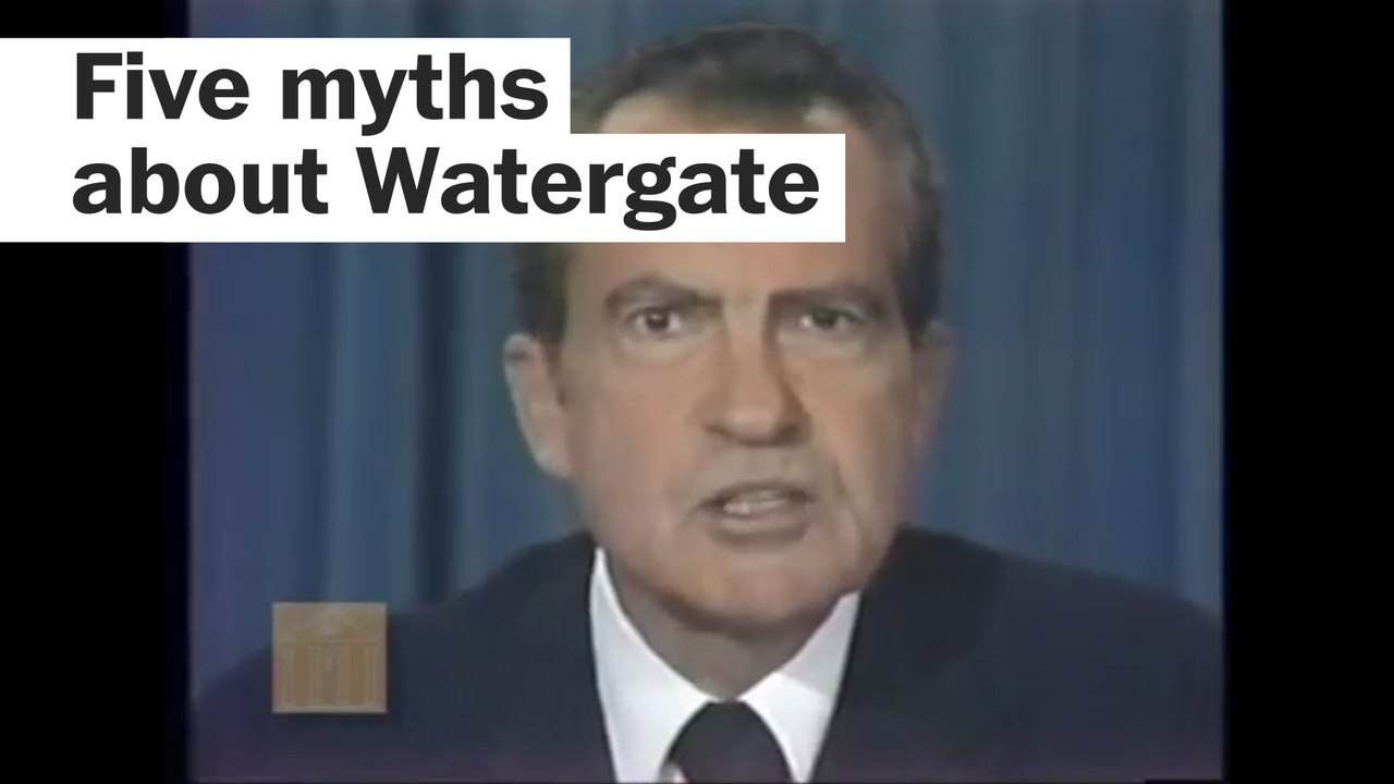 Five myths about Watergate