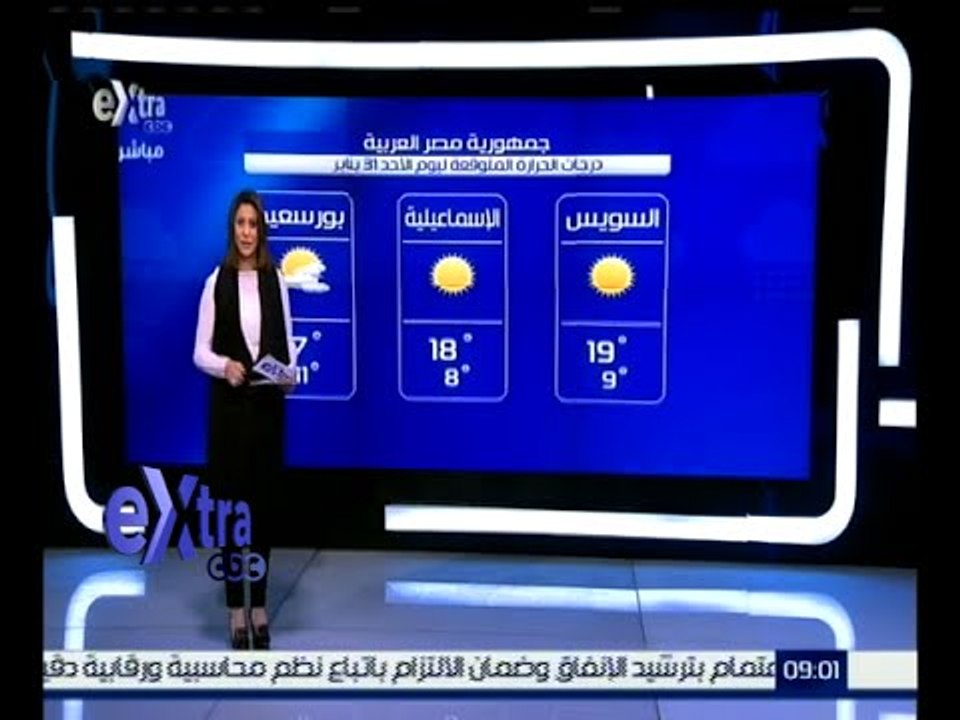 غرفة الأخبار | تعرف على درجات الحرارة المتوقعة...
