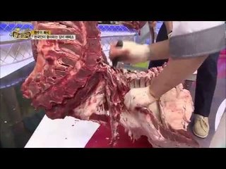 소고기와 한판 승부! 갈비 해체