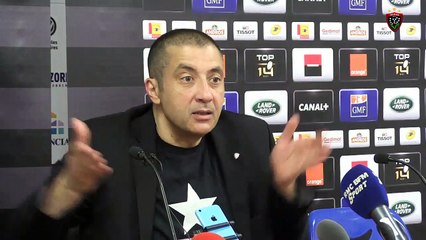 Après-match Toulon/Castres : Mourad Boudjellal