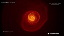 Massive wave of hot gas near Perseus Galaxy Cluster