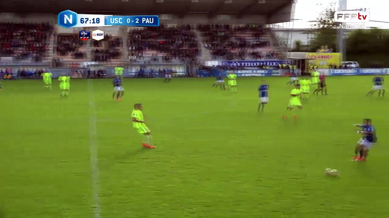 Roulette plus frappe enchainée sur le poteau !!!