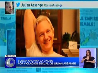 Suecia archiva la causa por violación sexual de Julian Assange