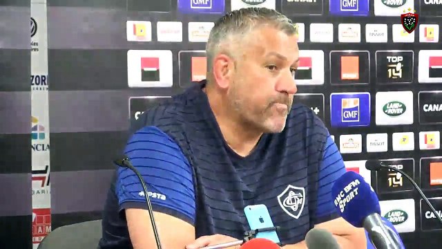 Après-match Toulon/Castres : Christophe Urios