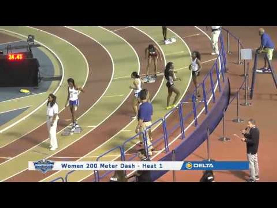 2016 Sun Belt Indoor Track & Field Championship Women's 200m Finals (2 heats)