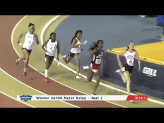2016 Sun Belt Conference Indoor Track & Field Championship Women's 4x400m Relay (2 heats)