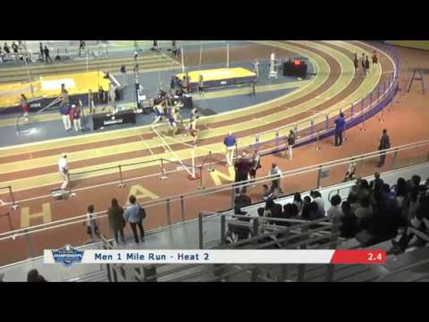 ⁣2016 Sun Belt Indoor Track & Field Championship: Men's Mile Final