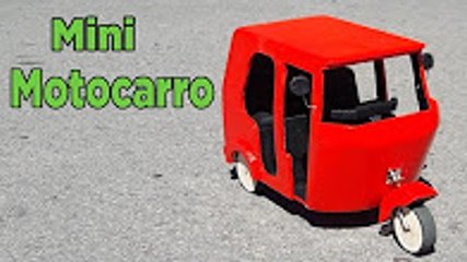 Cómo Hacer un Motocarro Eléctrico a Radio Control