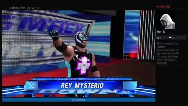 Jeff hardy vs Kallisto vs Kofi kingsten vs Rey mystero vs Christan vs Finn Balor Ladder match Smackd (142)