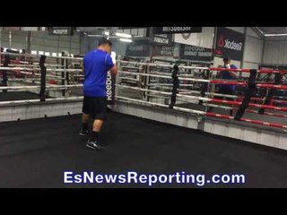 Mikey Garcia FULL warm up - EsNews Boxing